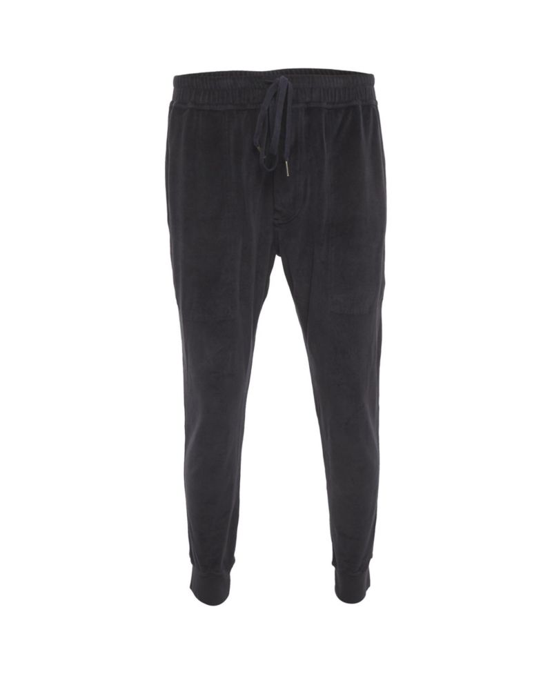 Men's Velour Drawstring Sweatpants