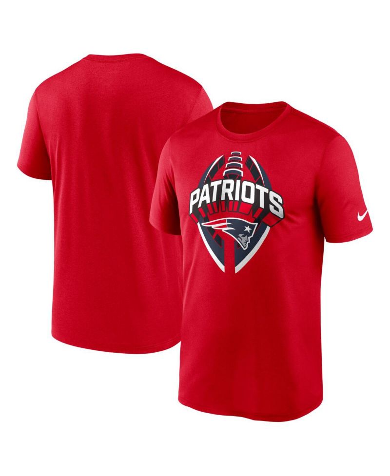 Men's Red New England Patriots Legend Icon Performance T-Shirt