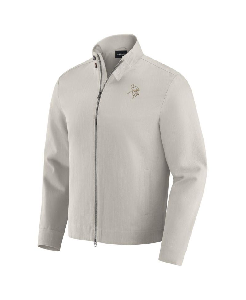 Men's Gray Minnesota Vikings Air Raid Full-Zip Jacket
