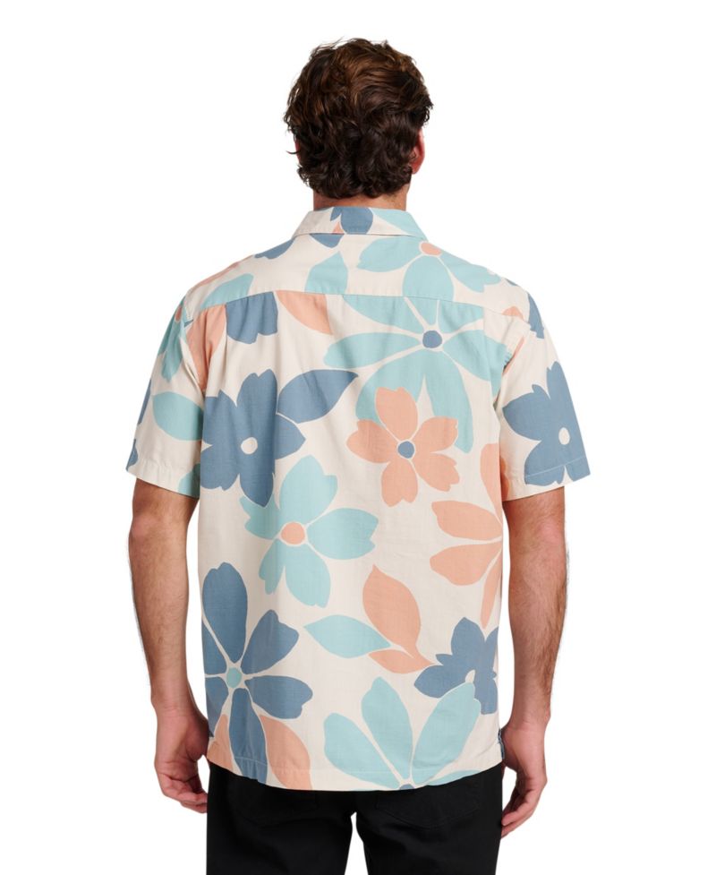 Quiksilver Men's Flower Power Classic-Fit Shirt