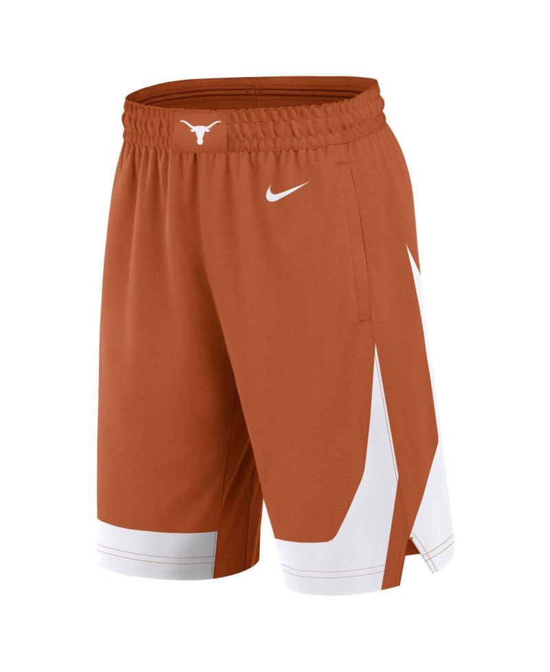 Men's Texas Orange Texas Longhorns Road Replica Performance Shorts