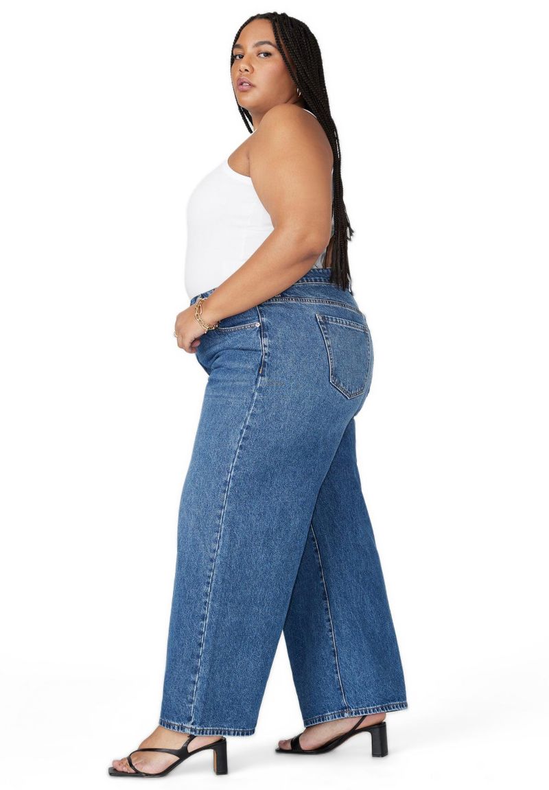 Women's The Yvette Rigid Wide Leg Jean