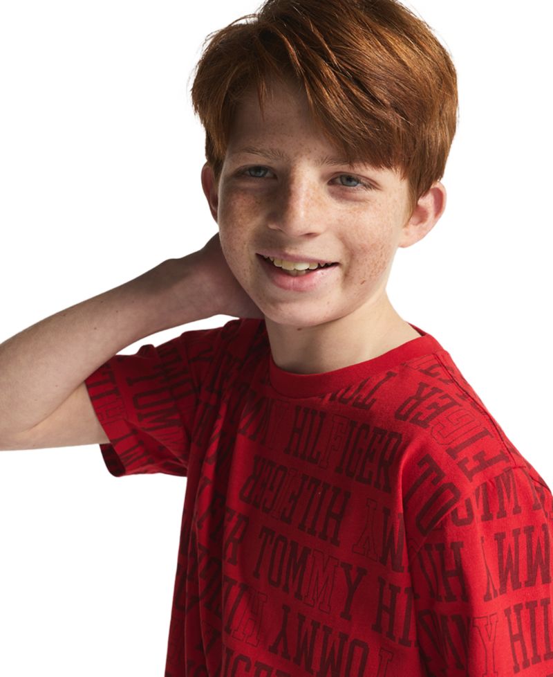Boys' 8-20 All Over Print Short-Sleeve T-Shirt