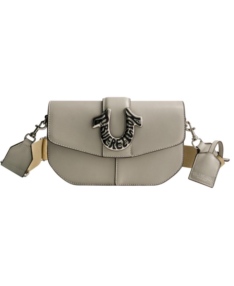 Shoulder Bag with Signature Logo Accent