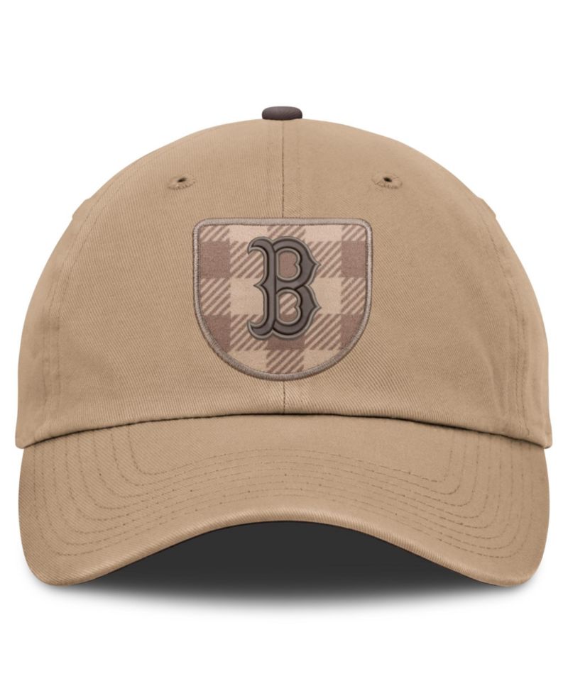 Men's Light Brown Boston Red Sox Statement Club Adjustable Hat