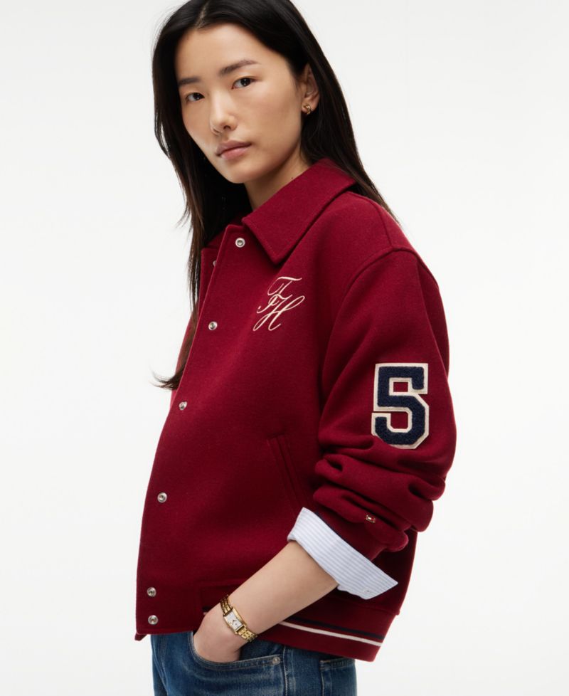 Women's Varsity Bomber Lightweight Jacket