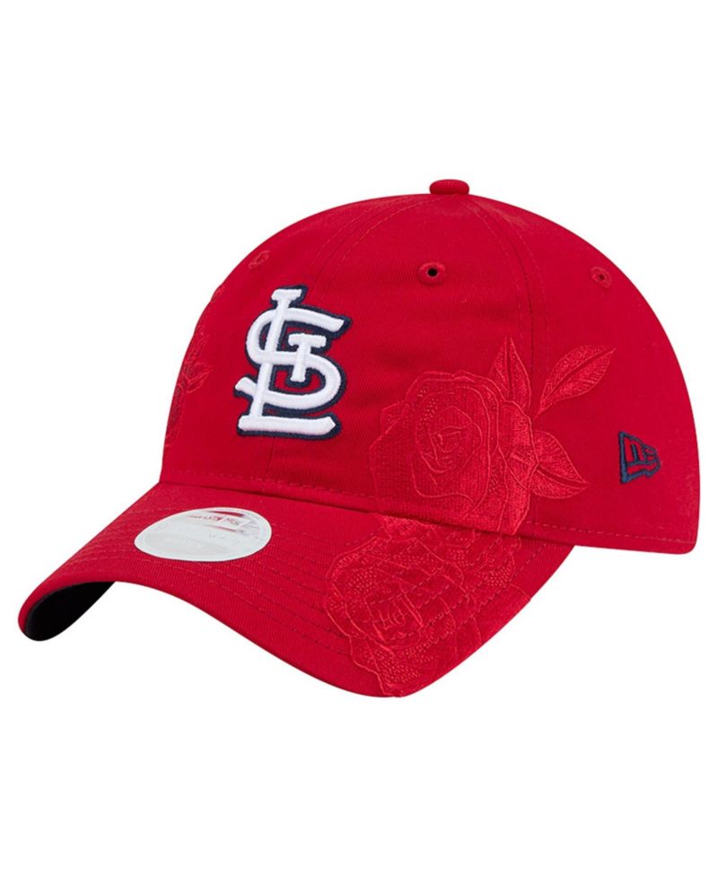 Women's Red St. Louis Cardinals Roses 9TWENTY Adjustable Hat