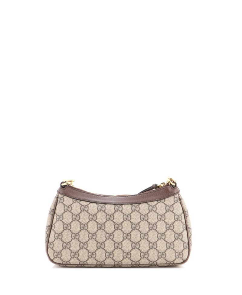 Small Ophidia Charm Shoulder Bag GG Coated Canvas