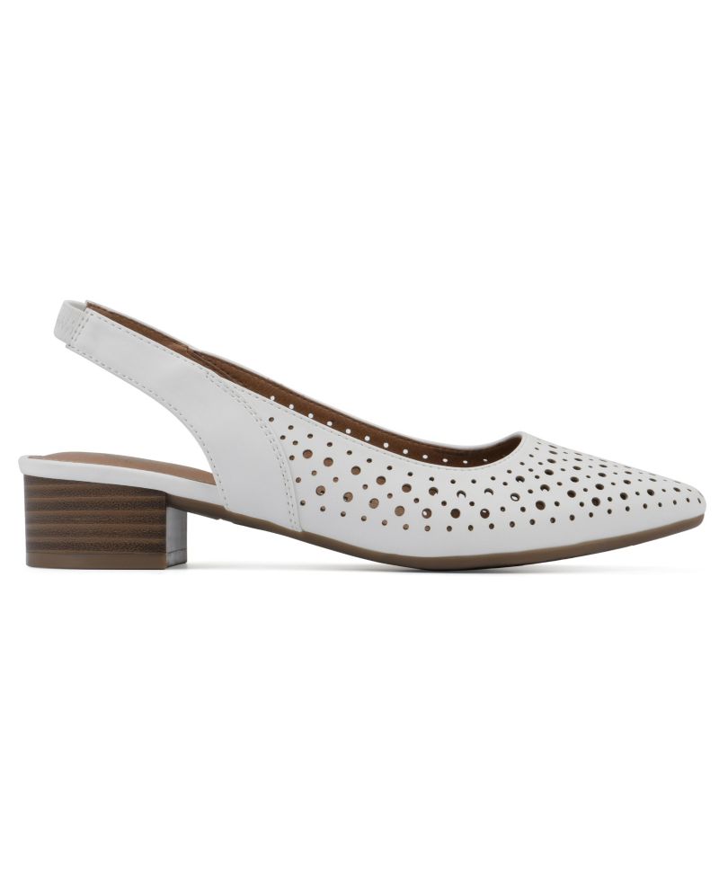 Women's Boronic Block Heel Slingbacks