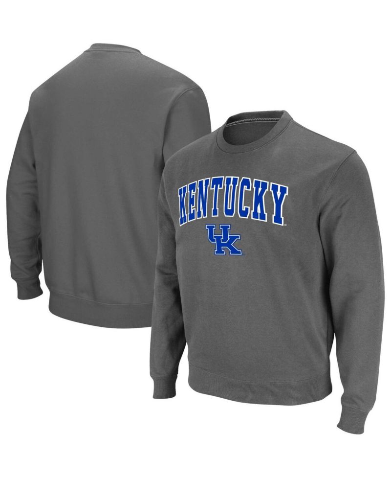 Men's Kentucky Wildcats Arch & Logo Pullover Sweatshirt
