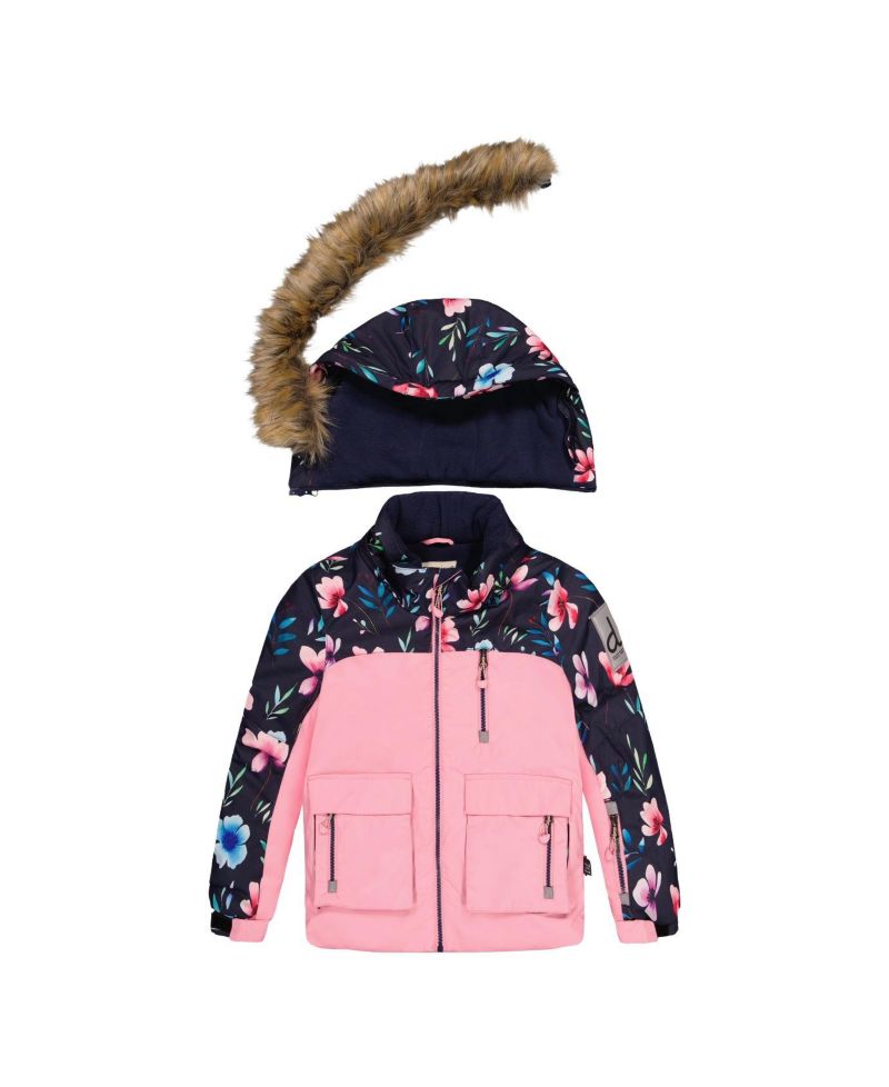Little and Big Girl's (6-14) Two Piece Play Snowsuit