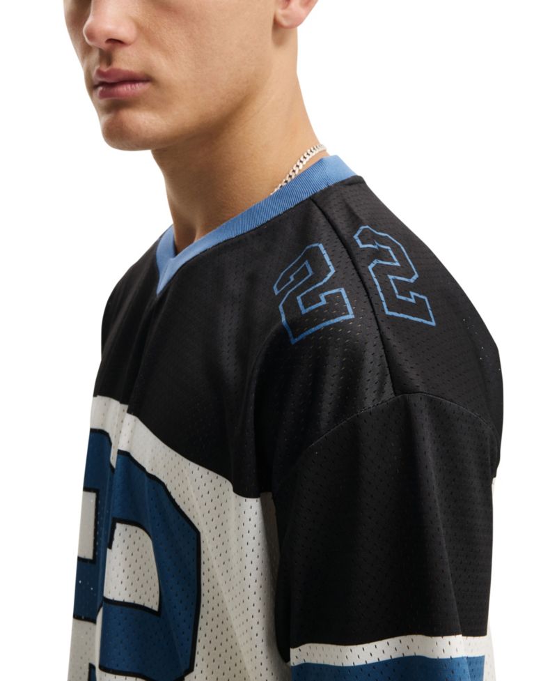 Men's Short-Sleeve Football Jersey T-Shirt