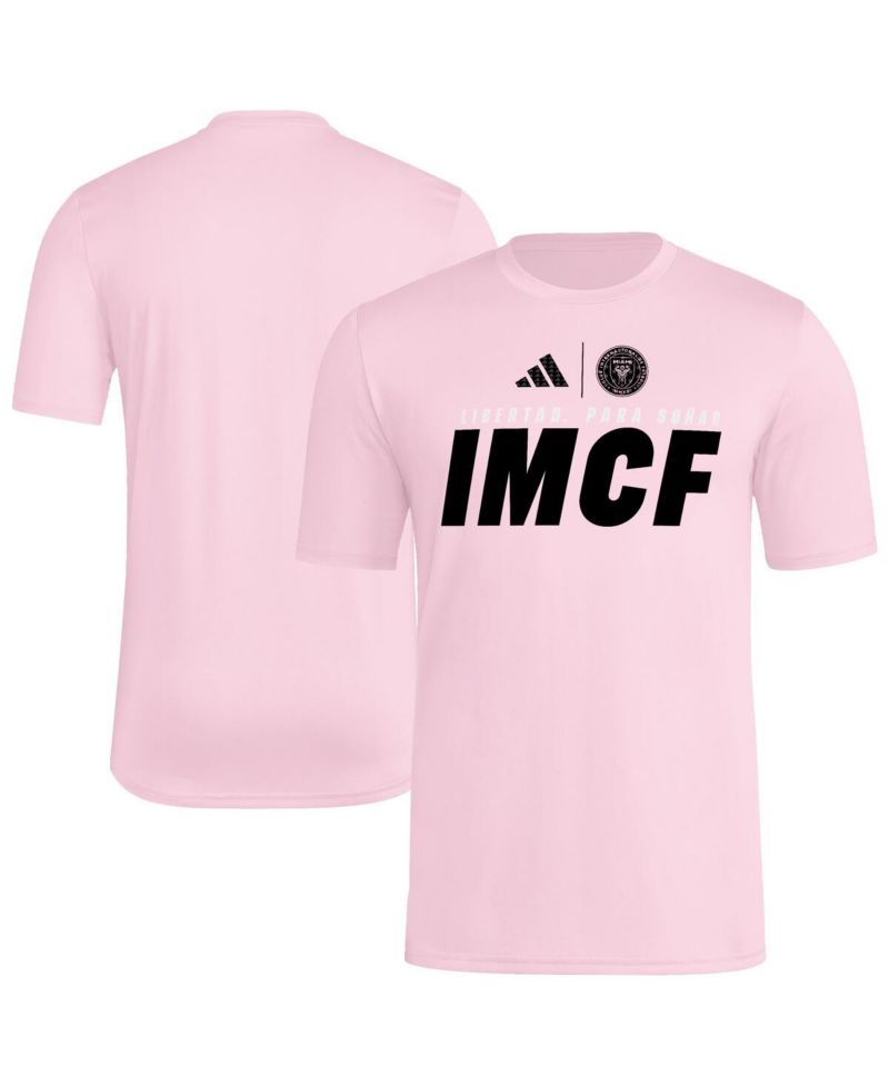 Men's Light Pink Inter Miami CF 2025 Club World Cup Pre-Game T-Shirt