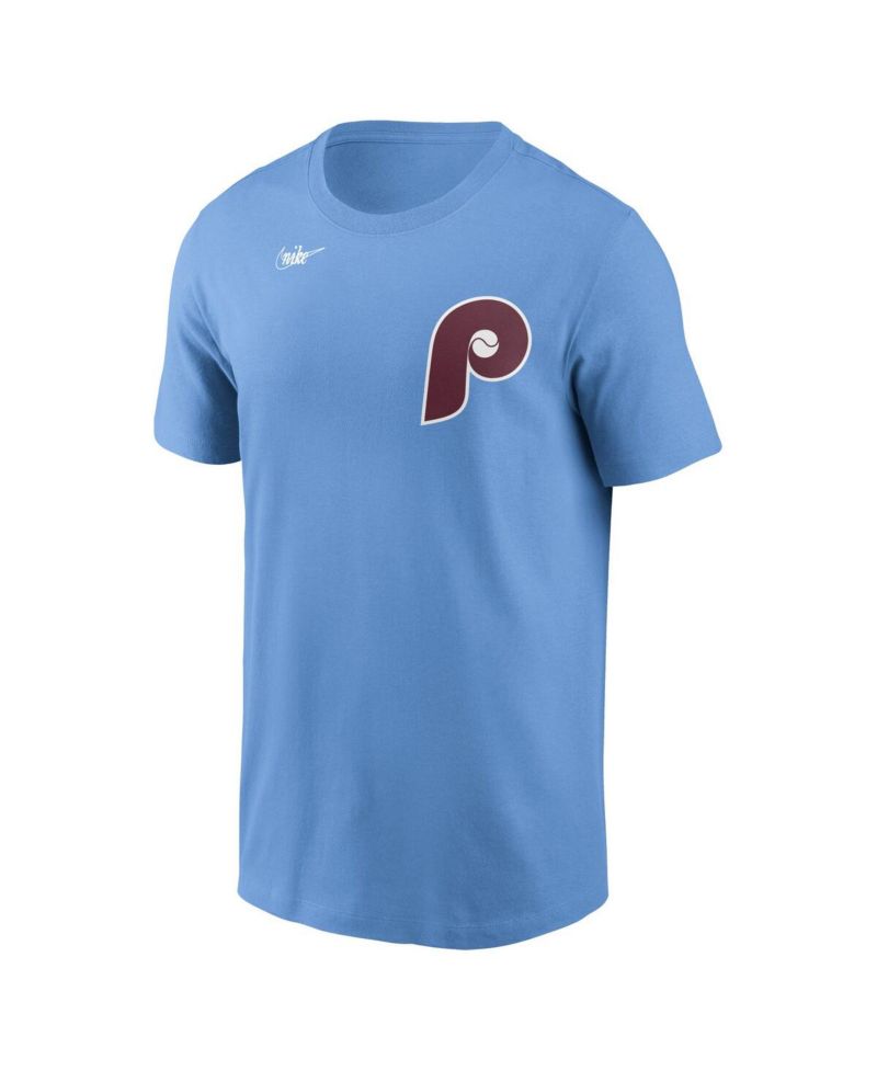 Men's Light Philadelphia Phillies Cooperstown Wordmark T-Shirt
