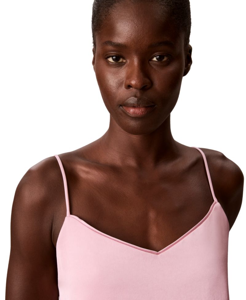 Women's Satin V-Neck Sleeveless Camisole