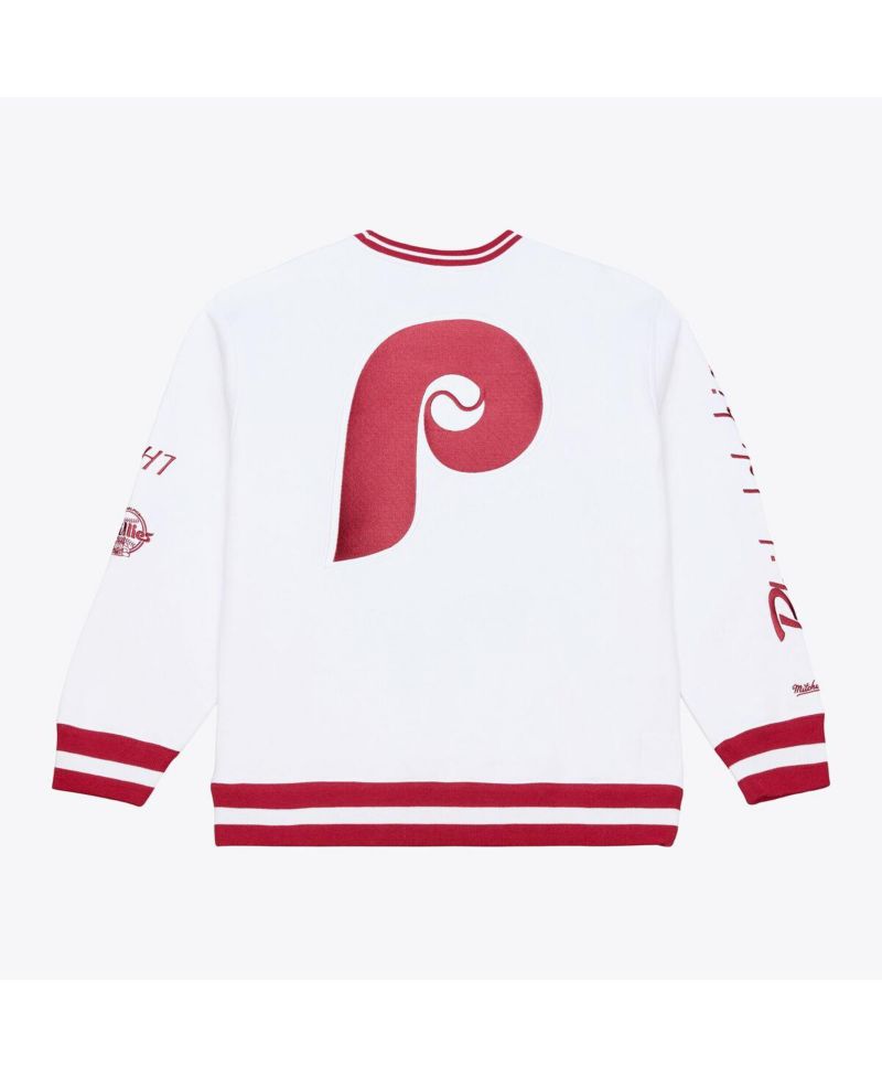 Men's White Philadelphia Phillies Arctic Fleece Sweatshirt