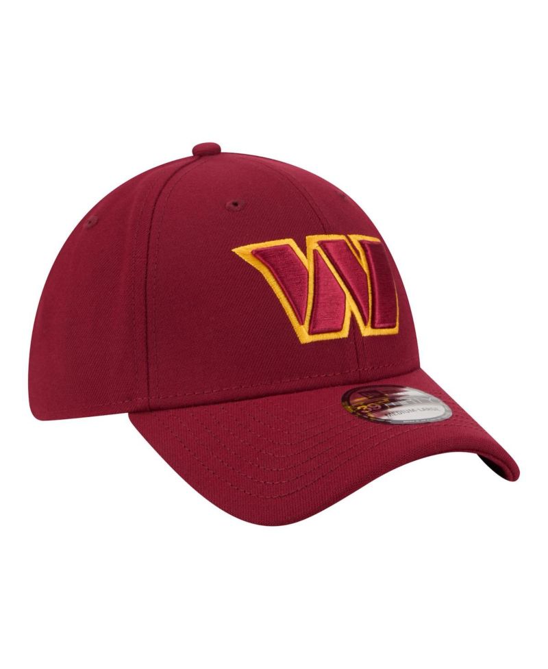 Men's Burgundy Washington Commanders 39THIRTY Flex Hat