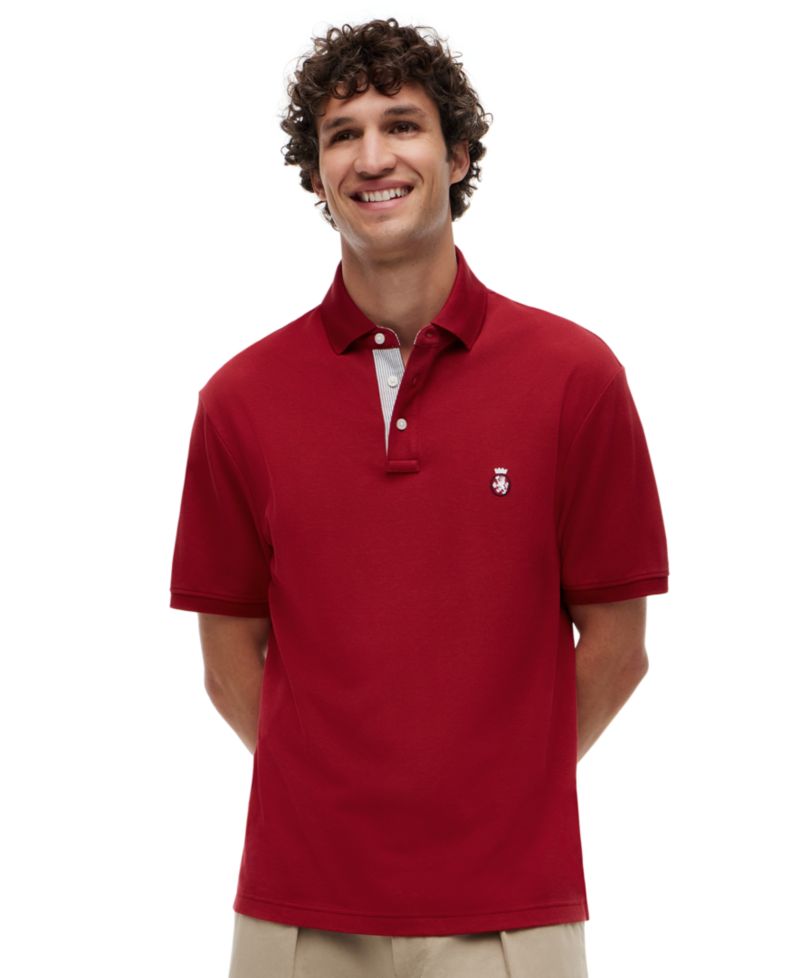 Men's Archive Crest Classic-Fit Polo Shirt