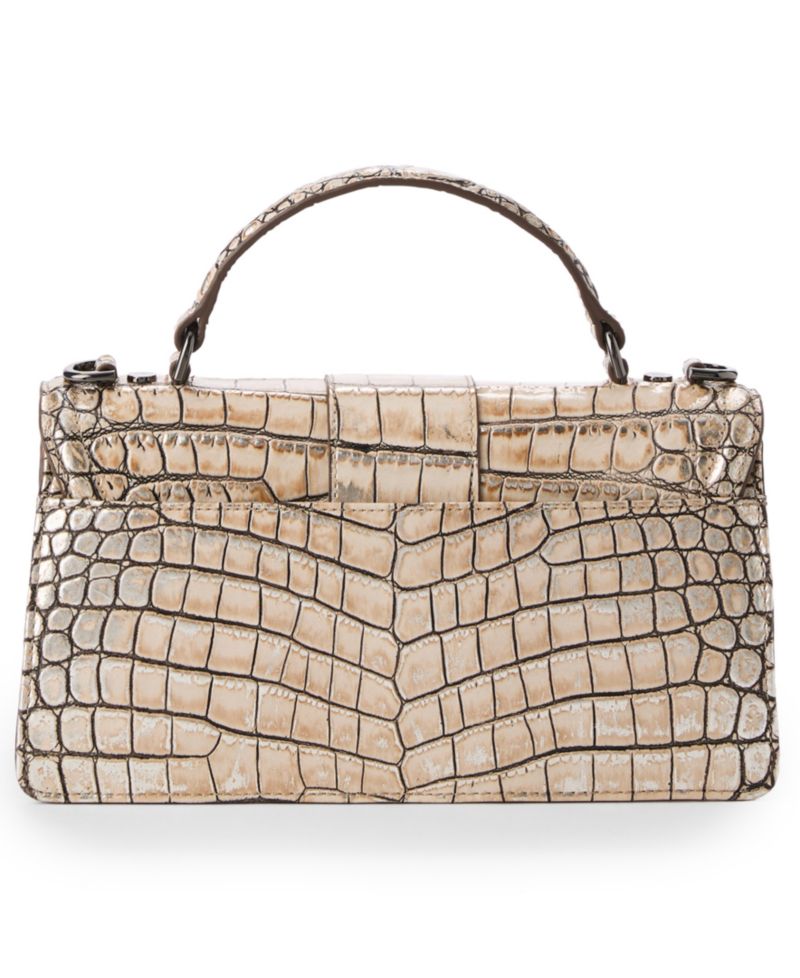 Genie Shale Leather Small Crossbody Bag