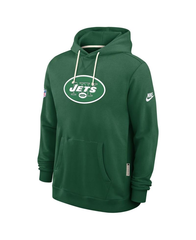 Men's Green New York Jets Sideline Standard Issue Alt 2 Dri-FIT Hoodie