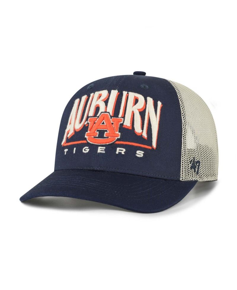 Men's Navy Auburn Tigers Arid Adjustable Trucker Hat