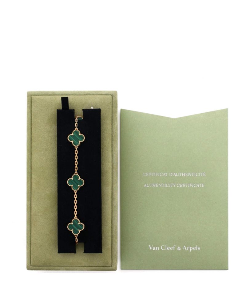 Vintage Alhambra 5 Motifs Bracelet
