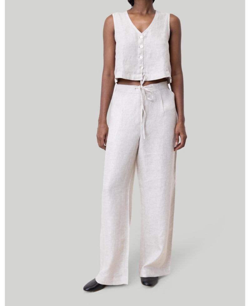 Women's Cropped vest shirt