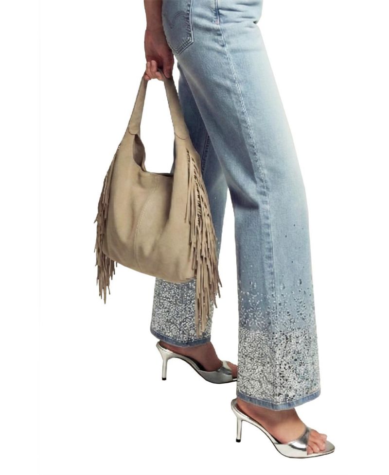 Suede Fringe Bag