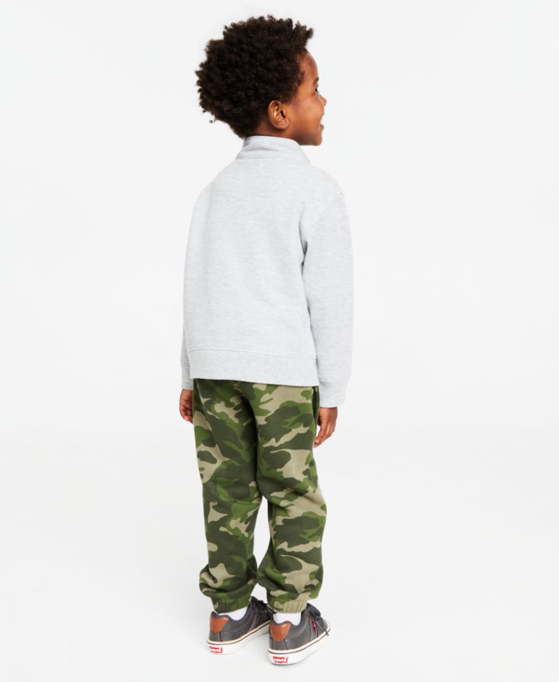 Toddler Boys' 12M-5T Camo-Print Fleece Jogger Pants