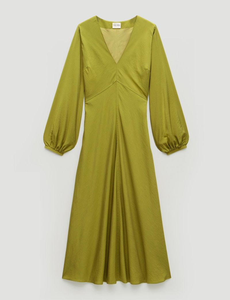 Women's Grace V-Neck Long Sleeve Dress