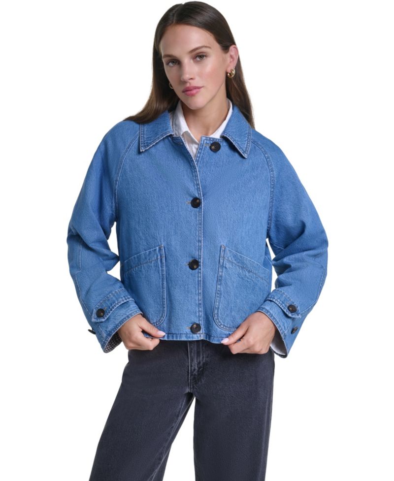 Women's Reversible Trench Jacket
