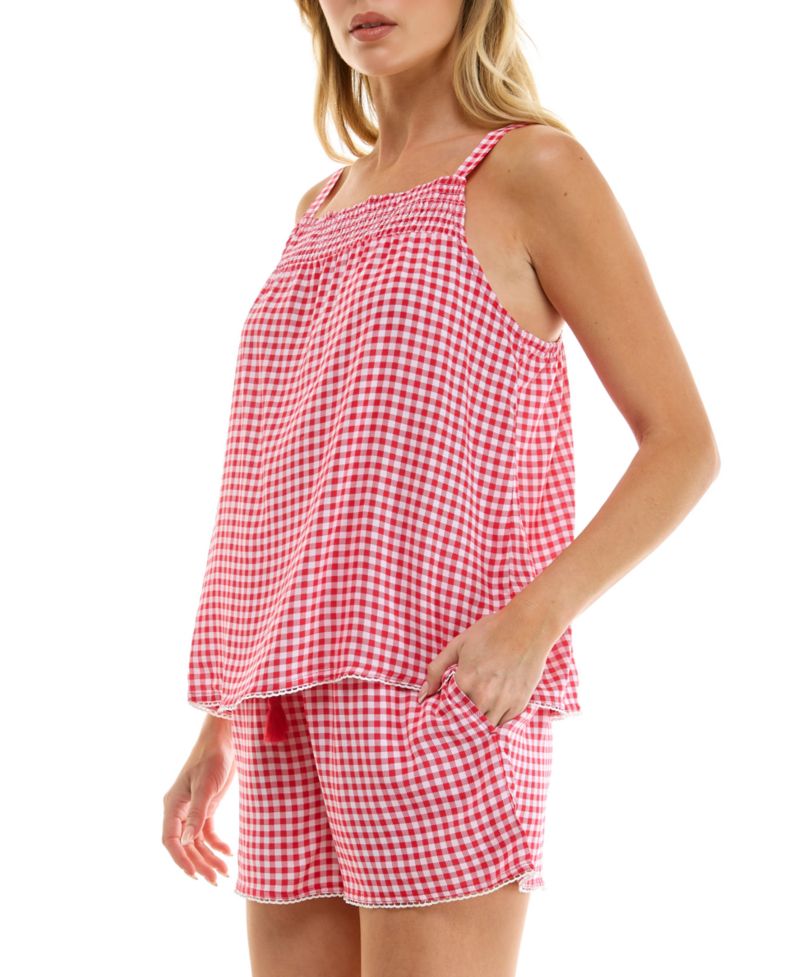 Women's Sleeveless Top and Pull-On Shorts, 2-Piece Set