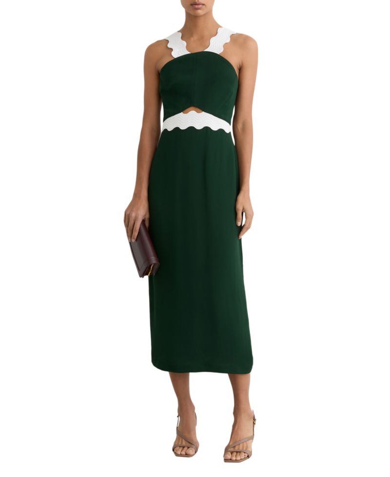Women's Dillon Halterneck Cut-Out Midi Dress