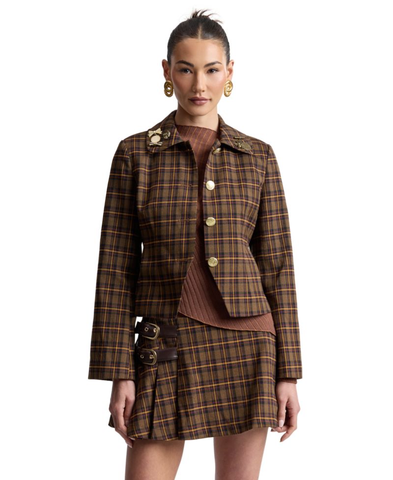 Women's Belted Mini Skort
