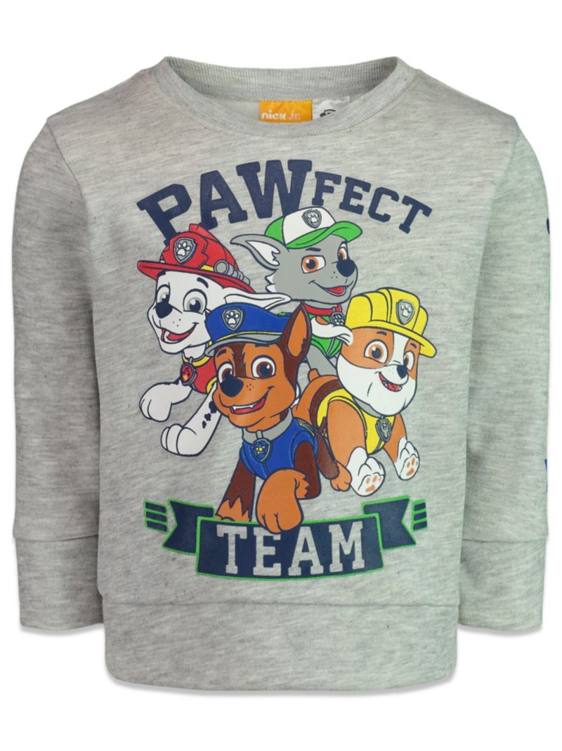 Big Boys Chase Marshall Rubble Fleece Sweatshirt