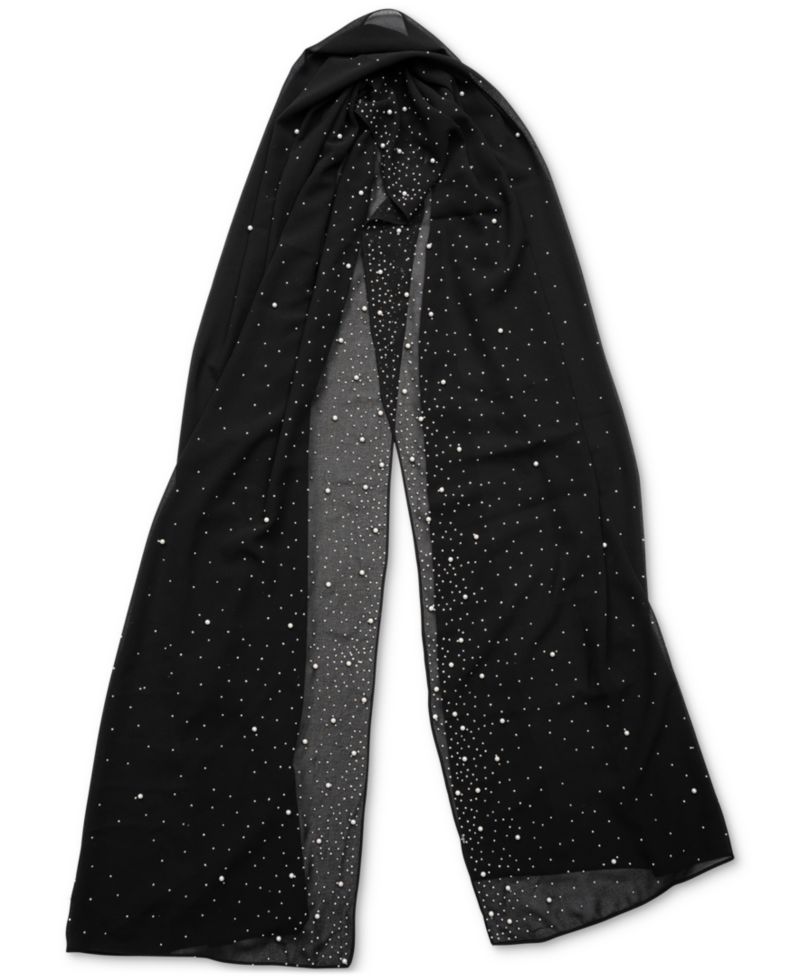 Embellished Wrap Scarf
