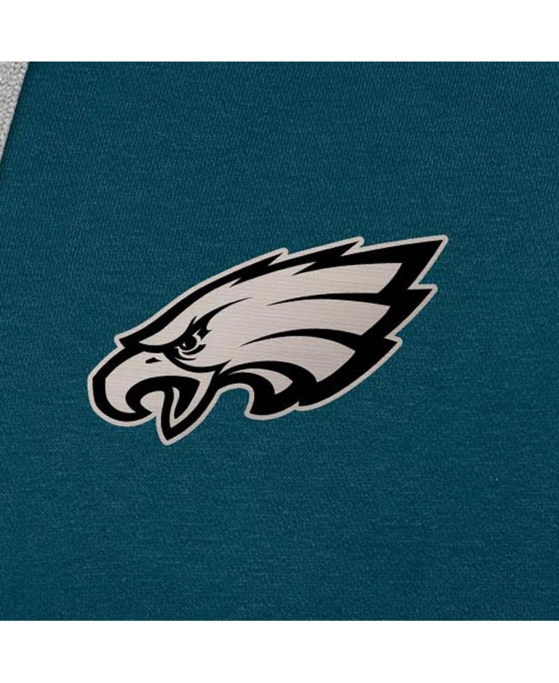 Men's Midnight Green Philadelphia Eagles Victory Pullover Hoodie