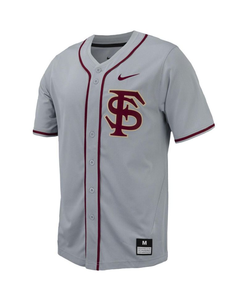 Men's Florida State Seminoles Replica Full-Button Baseball Jersey