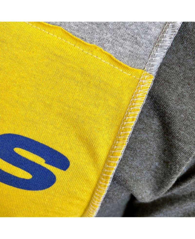 Men's Heathered Gray Los Angeles Rams Split T-shirt