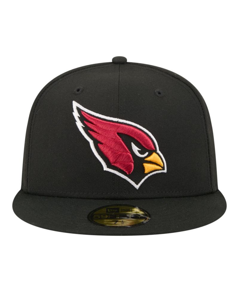 Men's Black Arizona Cardinals 59FIFTY Fitted Hat