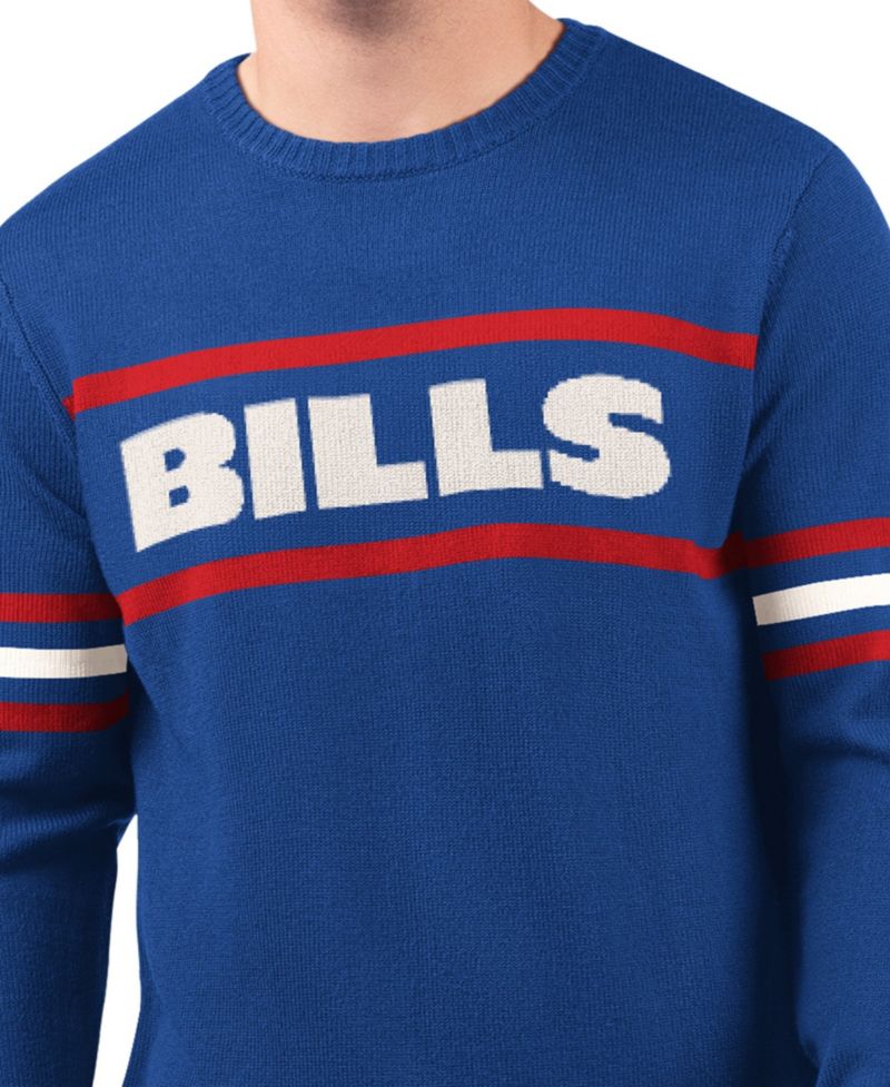 Men's Royal New England Patriots Player Sweater