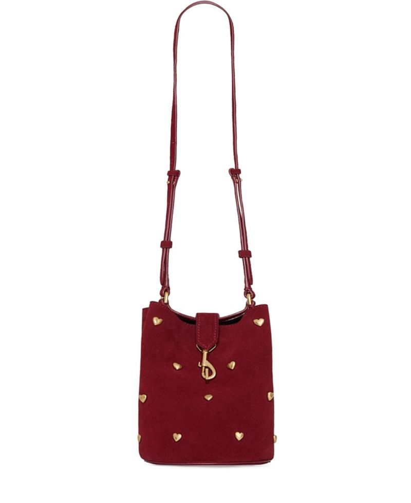 Mini Heart Bucket Handbag