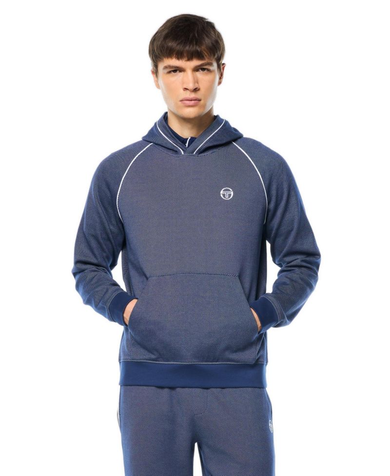 Men's Agiato Raglan-Sleeve Jacquard Hoodie