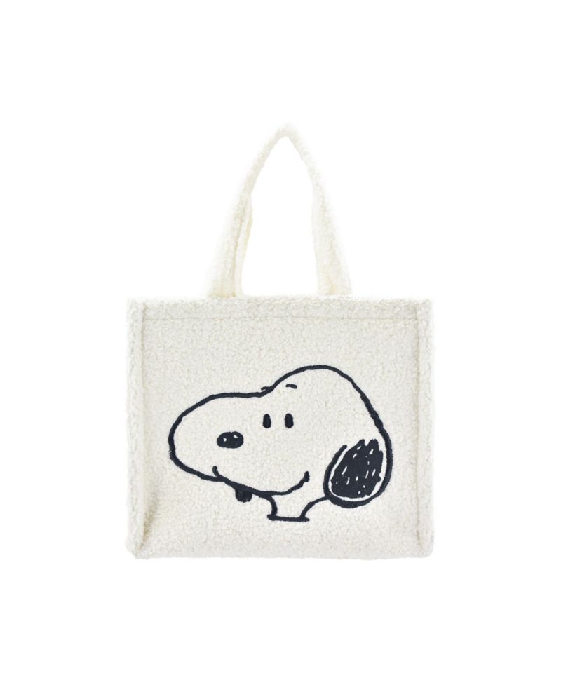 Snoopy & Woodstock Sherpa Mini Tote