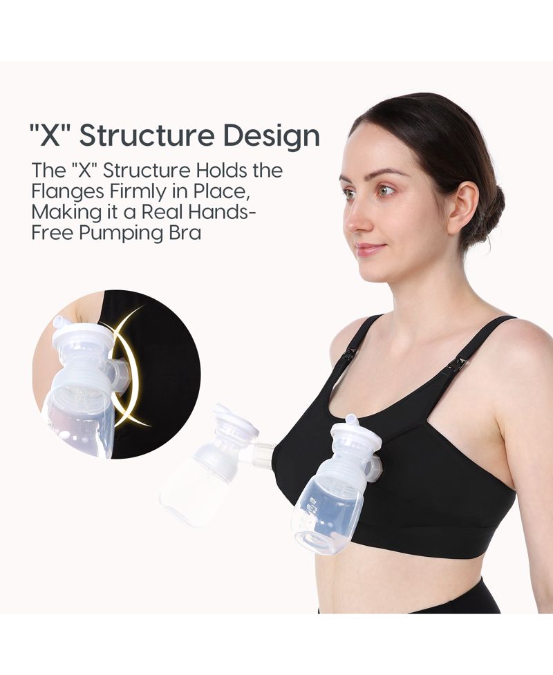 YN08 Hands Free Pumping Bra