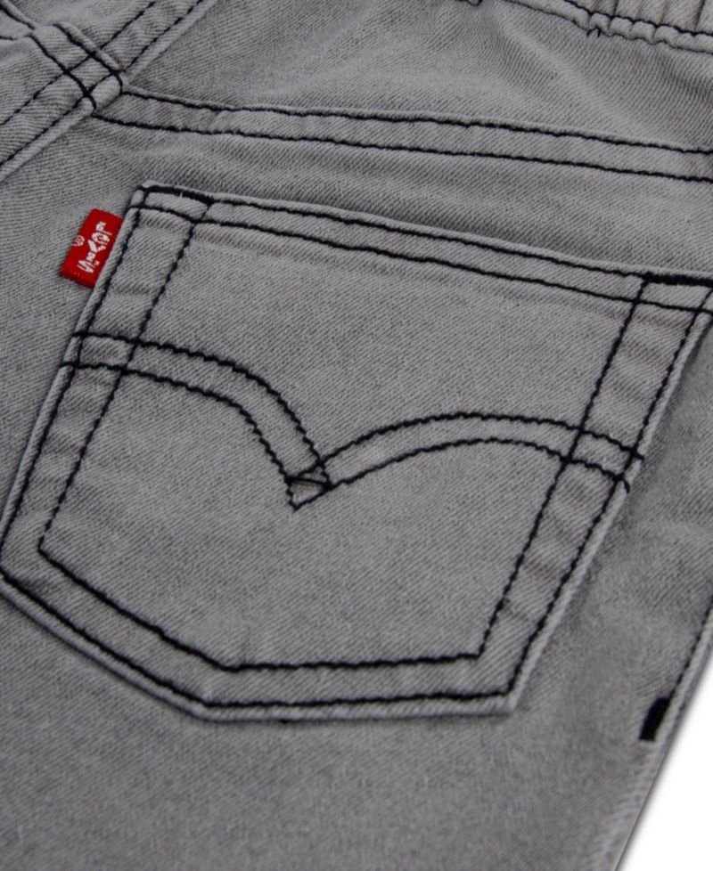 Baby Boys' Graphic Long-Sleeve Top and Wide-Leg Jeans, 2-Piece Set
