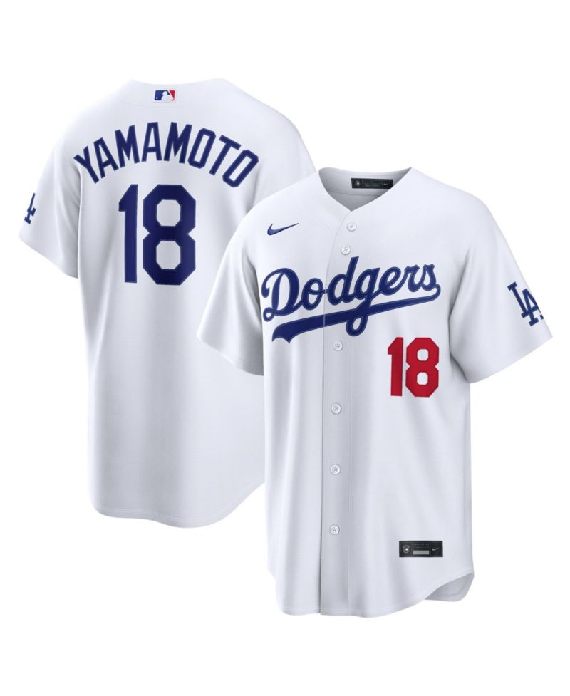 Men's Los Angeles Dodgers Yoshinobu Yamamoto Home Stadium Jersey