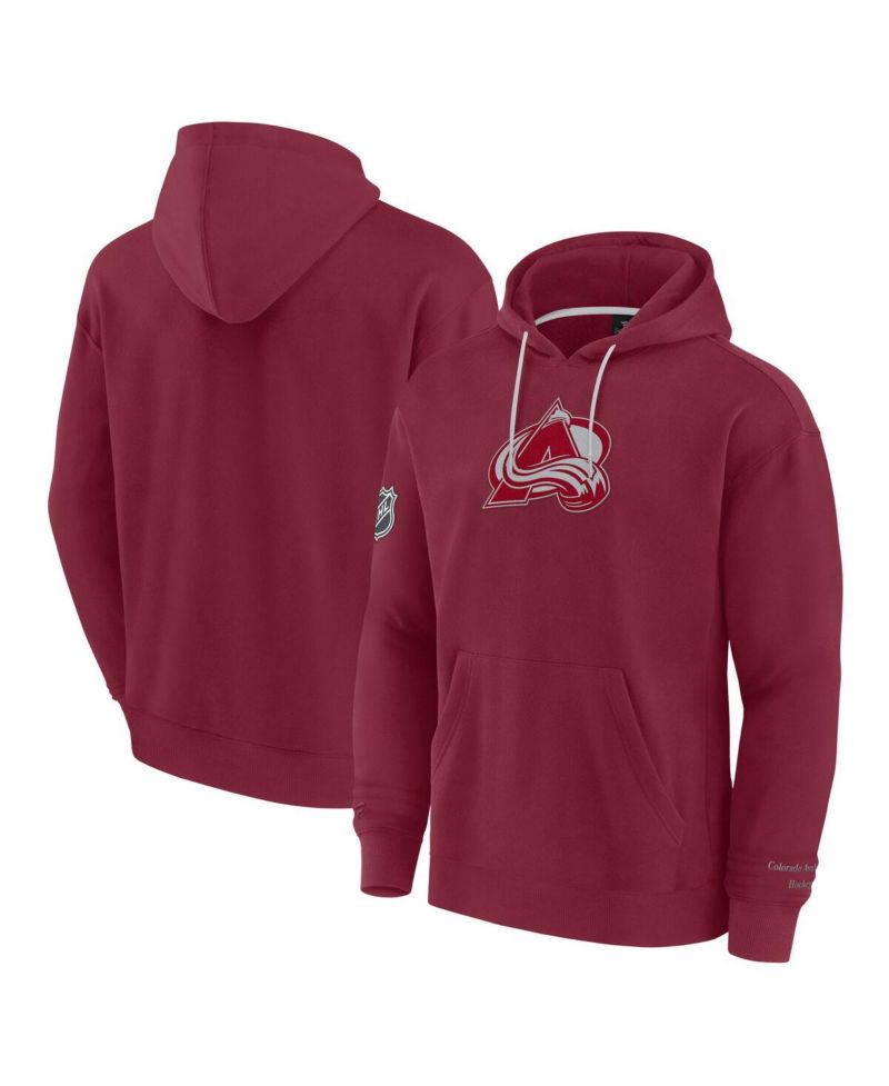 Men's Burgundy Colorado Avalanche Elements Pace Pullover Hoodie