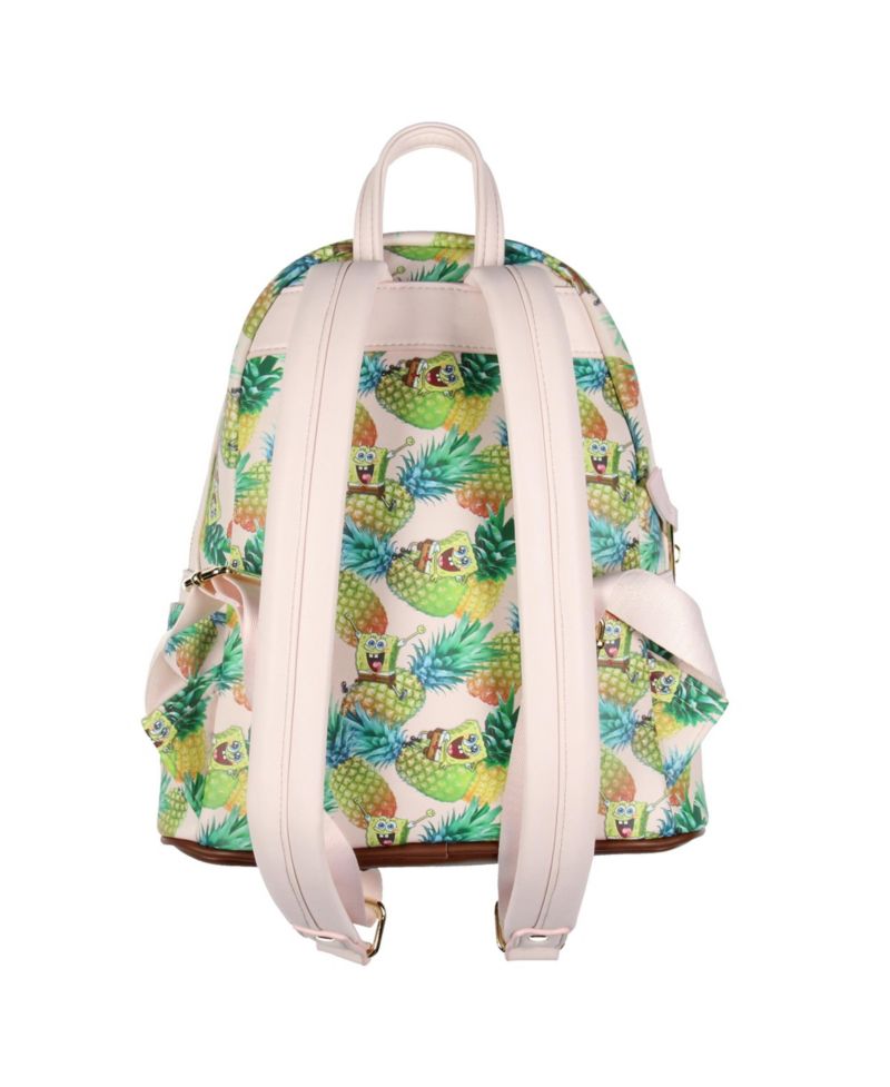 Nickelodeon Cartoon Pineapple Tossed Print Mini Backpack 10"
