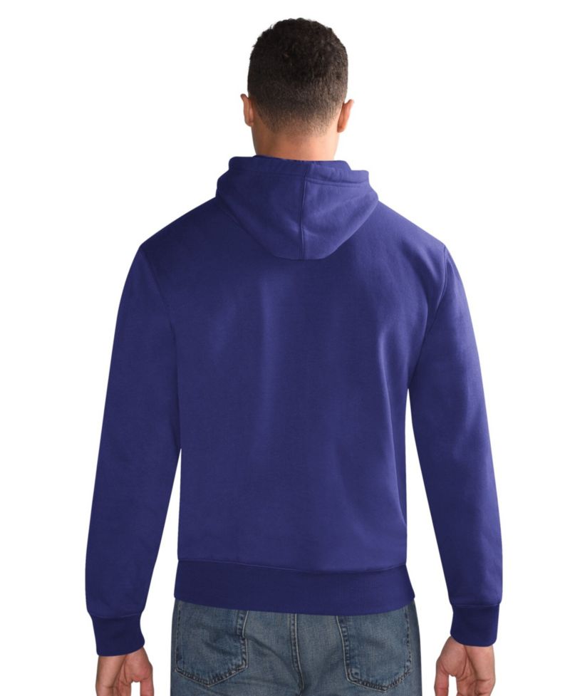 Men's Purple Baltimore Ravens Hoodie and Cuffed Knit Hat Combo Pack